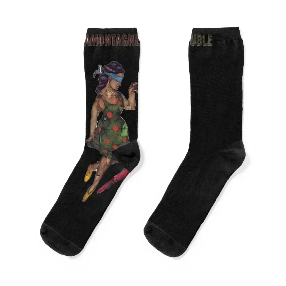 

Ray Lamontagne Dance Trouble Essential T-Shirt Socks Running compression cotton Ladies Socks Men's