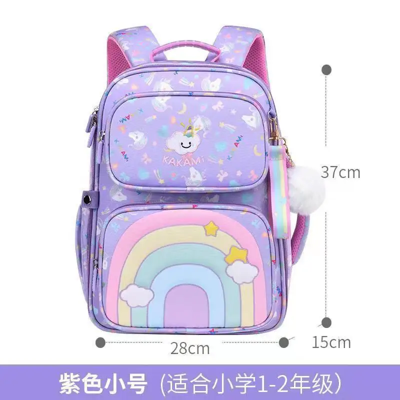 Pink Kids Waterproof Backpack Children Lightweight Girls Toddler Baby Daypack Casual School Bag Backpack Lightweight Breathable