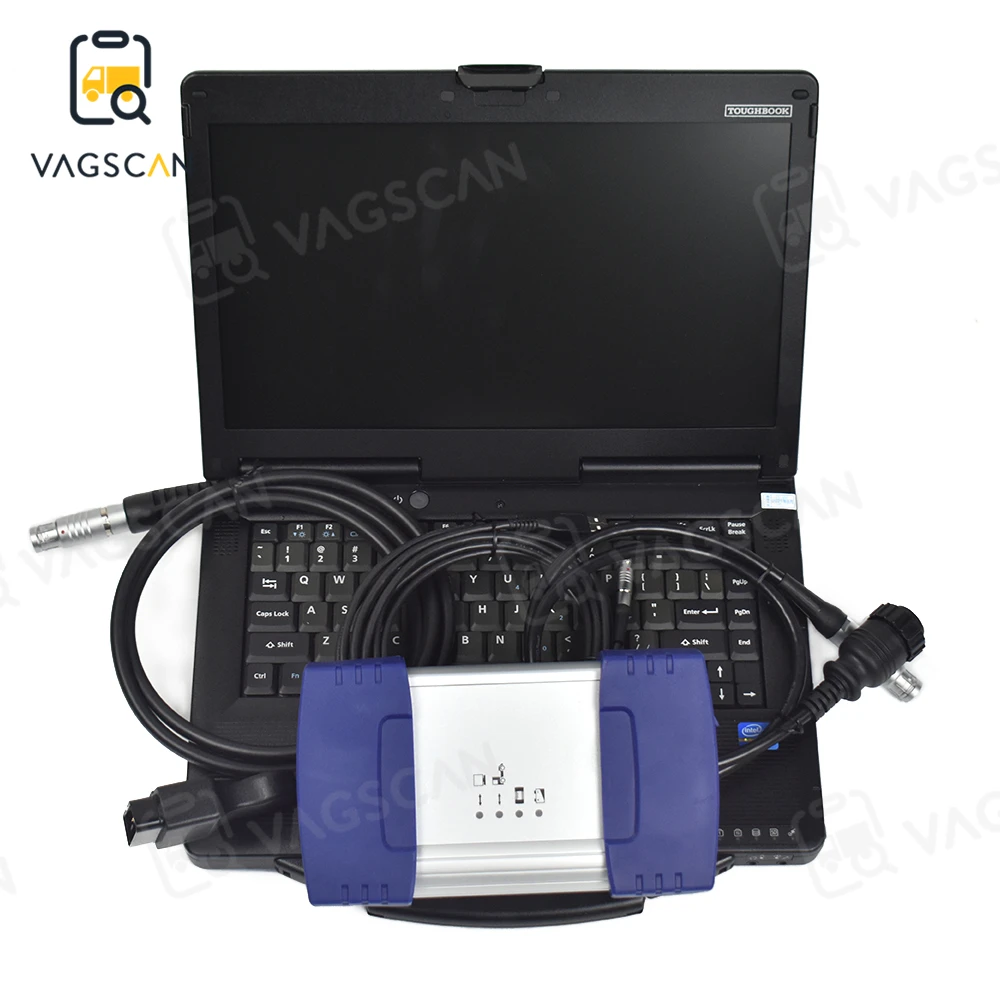 Truck Diagnostic Tools for Davie 5.6.1 DAF VCI-560 Vci560 MUX Diagnosis Scanner with CF 53 Laptop