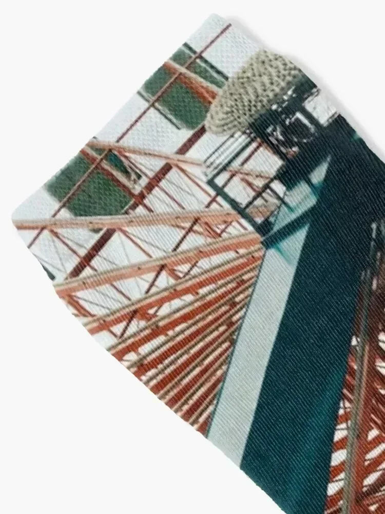 جوارب عجلة عملاقة من سيدار بوينت، أحذية لطيفة سعيدة، جوارب للرجال والنساء