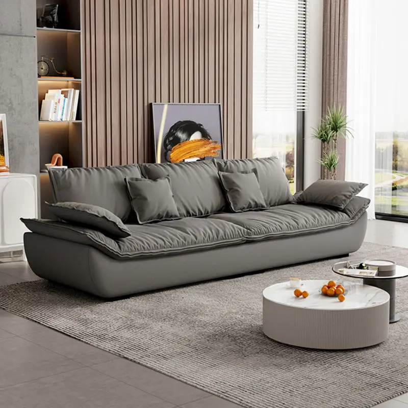 Cushion HighBack Living Room Sofas Aesthetic Black Apartments LoveseatLiving Room Sofas Bedroom Vanity Divano Letto Furniture
