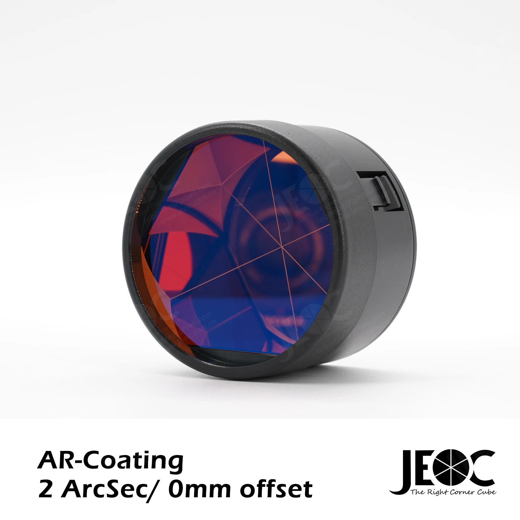 JEOC GPR121 Nauwkeurig reflecterend prisma, landmeetkundige reflector voor Leica Total Station-systeemaccessoires Topografieonderzoek