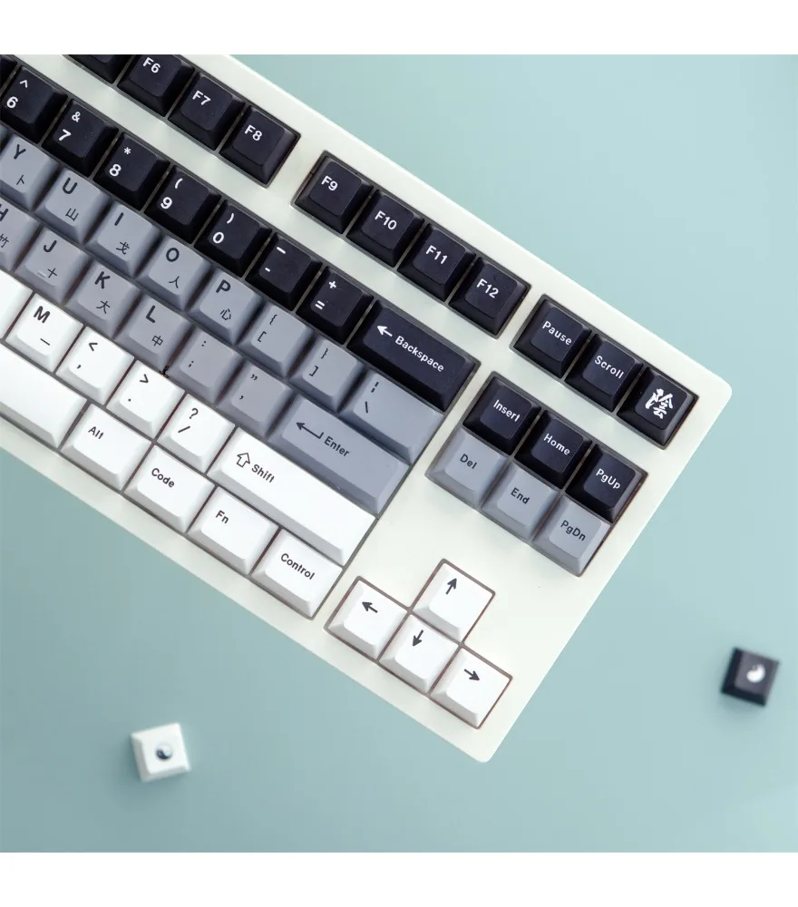 129 key PBT original highly sublimated mechanical keyboard keycaps