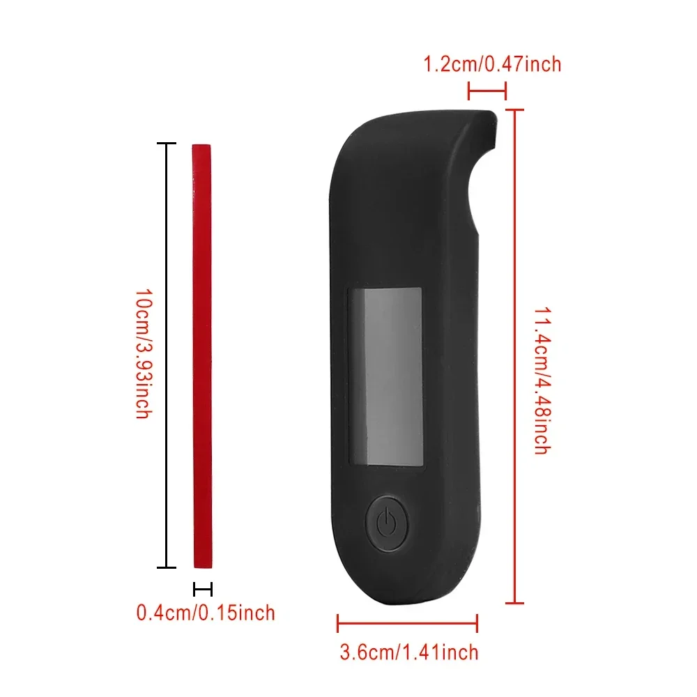 Dashboard Cover For Xiaomi Electric Scooter 4 Lite Dustproof  Waterproof Silicone Sleeve Case Protection Attachment