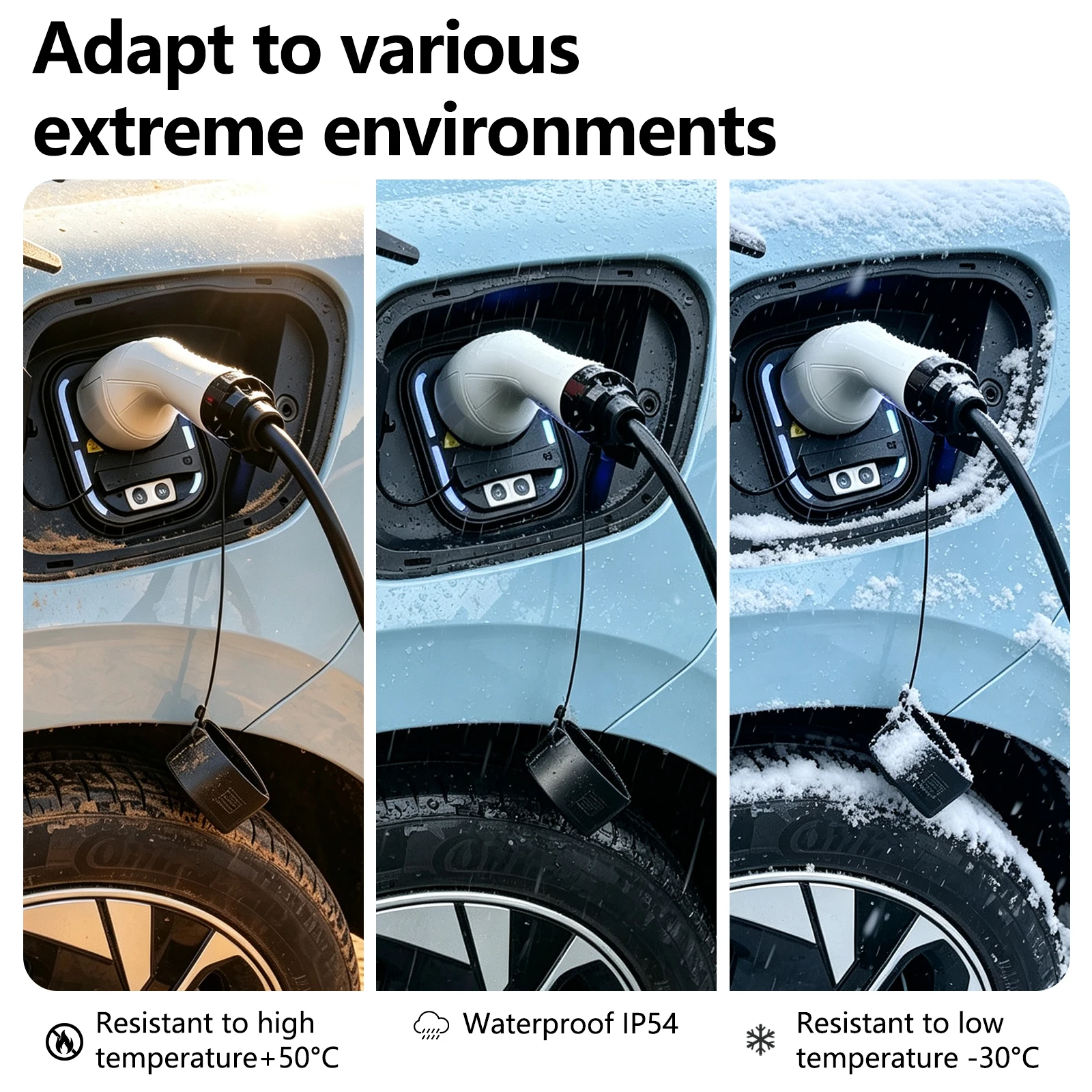 EV Typ2 V2L Entladeadapter Fahrzeug-zu-Last-Kabel EU-Steckdose EV Auto V2L Strom-Entladekabel EU-Steckdosenadapter – Detail 5