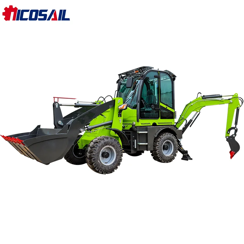 

Многофункциональный экскаватор-погрузчик 2-в-1 18-25 4x4 с сертификатами CE EPA для строительства и сельского хозяйства