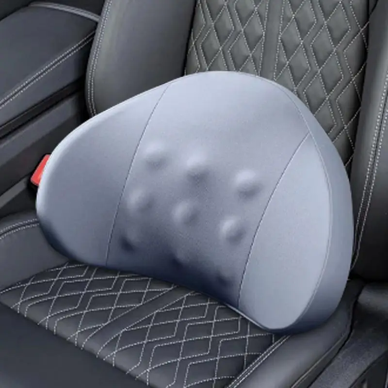 Car Lumbar Support Car Seat Back Pillow Ergonomic Lumbar Support Cushion Driver Seat Backrest Cushion Driving Lumbar Support