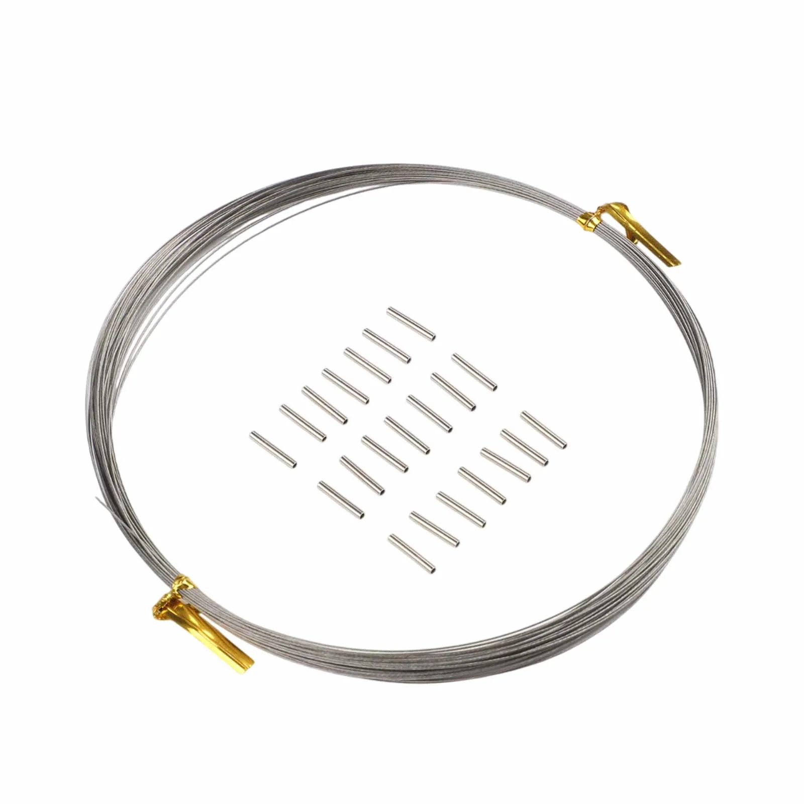 Saltwater Fishing Leader Wire 7x7 Construction with BiteProof Feature offers Flexibility and Durability for Anglers