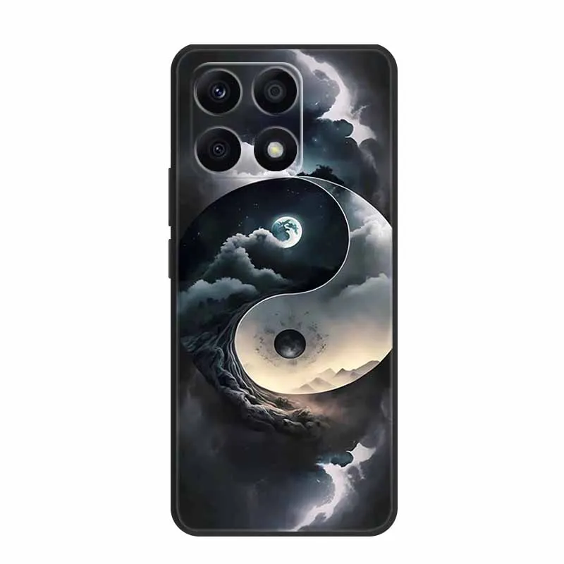 حافظة لهاتف Xiaomi 15T Pro 15T Pro Funda موضة زهور سوداء من السيليكون الناعم غطاء خلفي لهاتف Xiaomi 17 15T 5G حافظة 15 T Pro #5