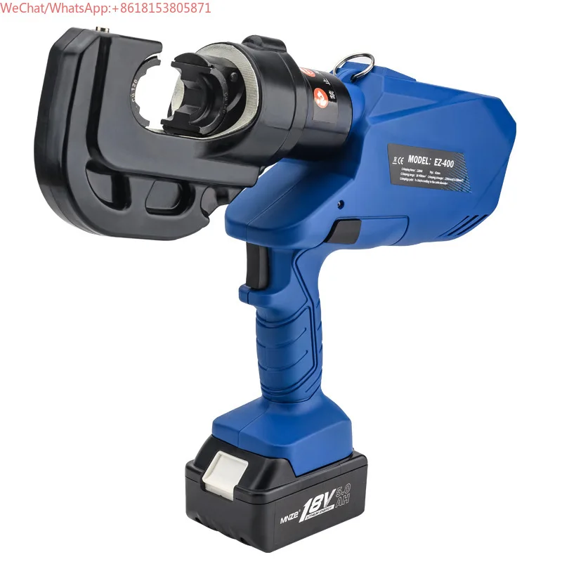 

Rechargeable hydraulic pliers EZ-300/400 electric crimping pliers lithium cable cutting copper and aluminum terminals