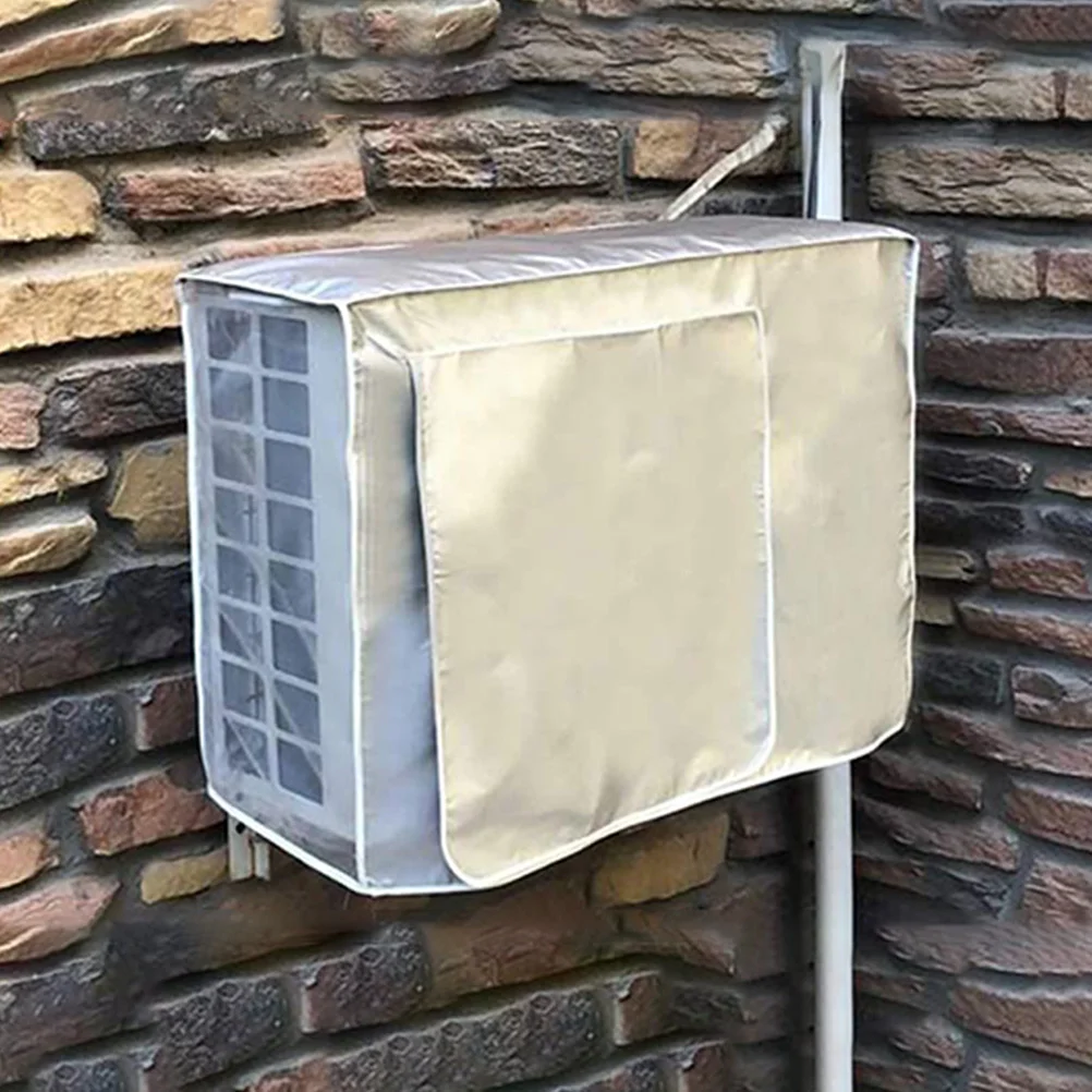

Weatherproof Air Conditioner Cover for Outside Unit 86x35x60cm Premium Polyester High Durability Prevent