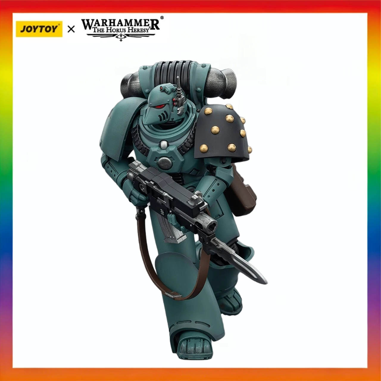 

Оригинальная коллекционная фигурка JOYTOY Horus Heresy Sons of Horus MKVI Tactical Legionnaire в масштабе 1/18