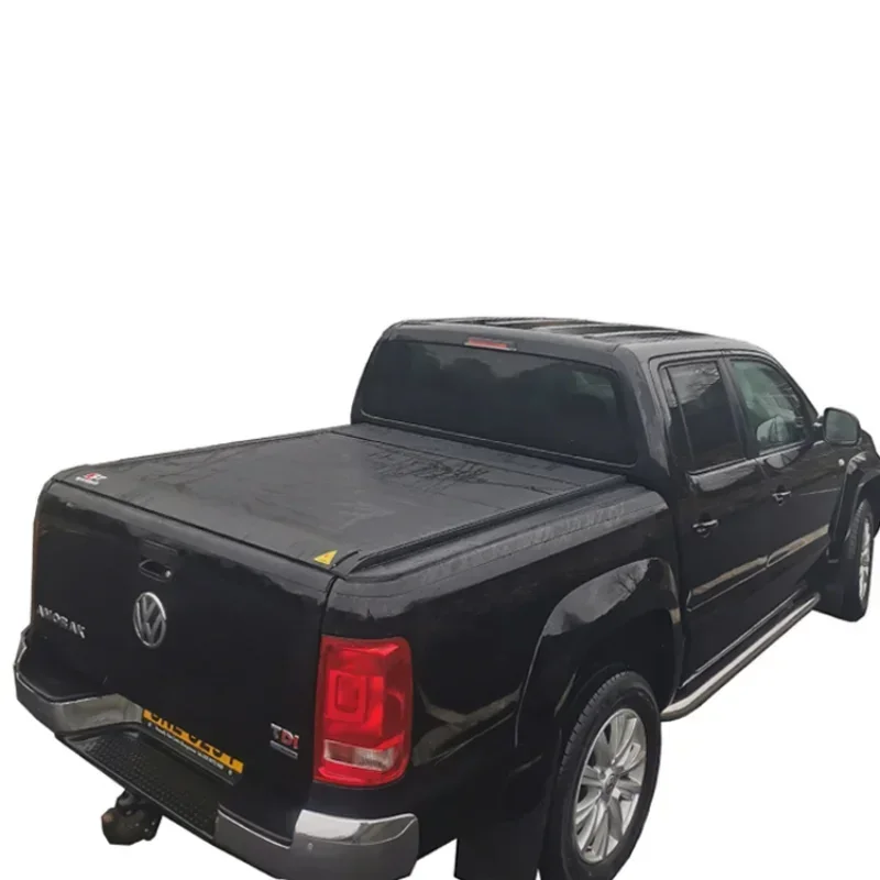 Retractable truck bed pickup tonneau cover roller lid aluminum cover for  Amarok hard Roller Shutter