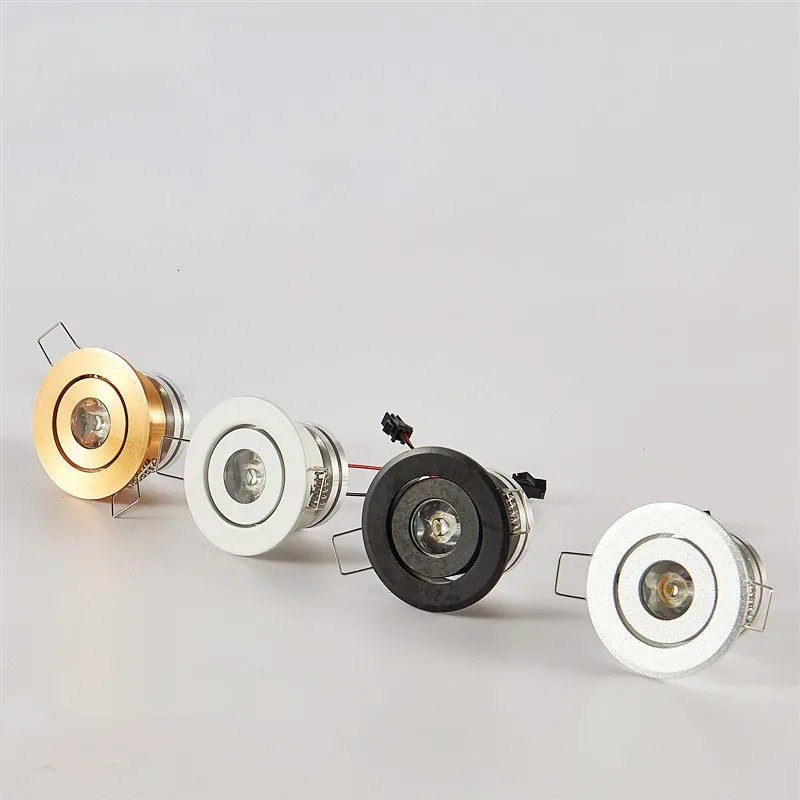 

LED mini Downlight Under Cabinet Spot Light 1W 3W for Ceiling Recessed Lamp AC85-265V 27mm Down lights with driver