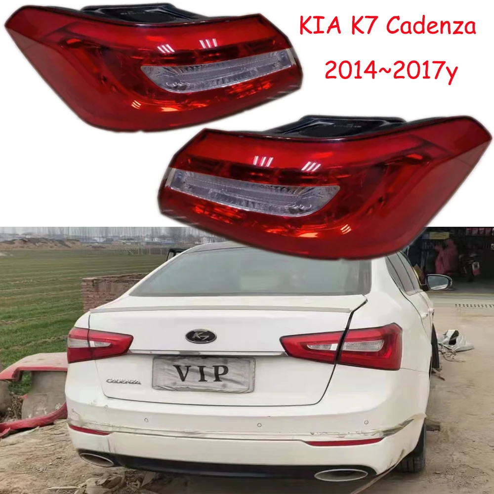 

1 шт. автомобильные аксессуары, бампер, задний фонарь KIA K7 Cadenza, задний фонарь, отражатель 2014 ~ 2017y, противотуманный фонарь, задний фонарь Cadenza, противотуманная фара