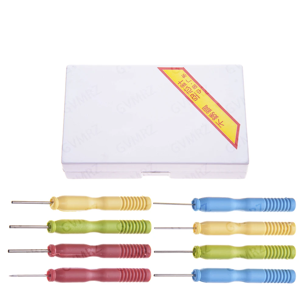 8PCS/Set Hollow Needles Desoldering Tool Electronic Components Stainless Steel Free Box For Integrated circuit Hollow Needles