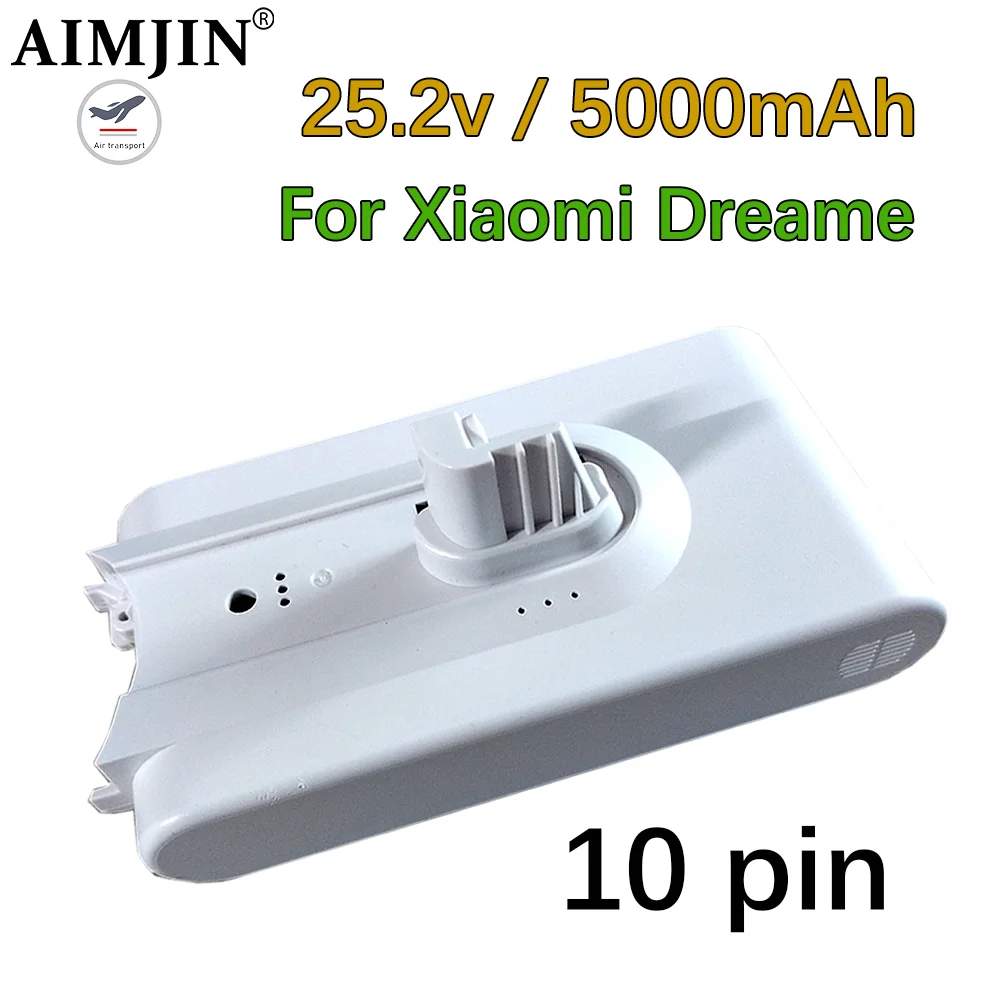 For Xiaomi Dreame V8 V9 V10 Lithium Battery V9P XR VVN3 VVN4 Handheld Cordless Vacuum Cleaner Parts Replacement Battery