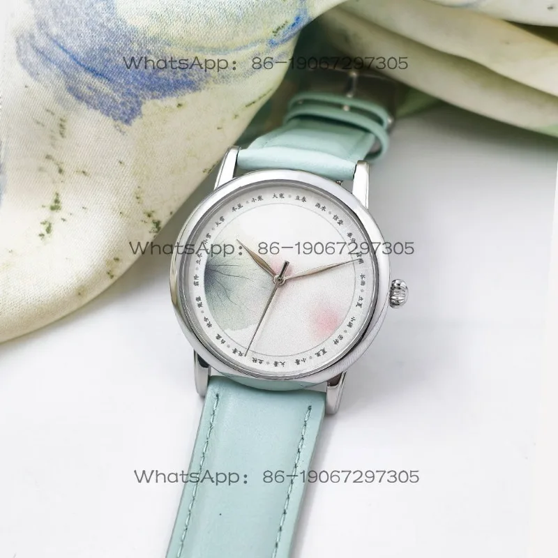 Mint Green Customized Quartz Women's Watch