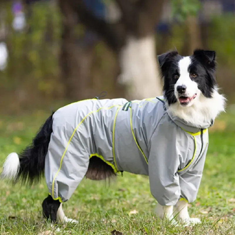 

Large Big Dog Clothing Windproof Pet Clothes Winter Corgi Border Collie Samoyed Husky Labrador Golden Retriever Jumpsuit Costume