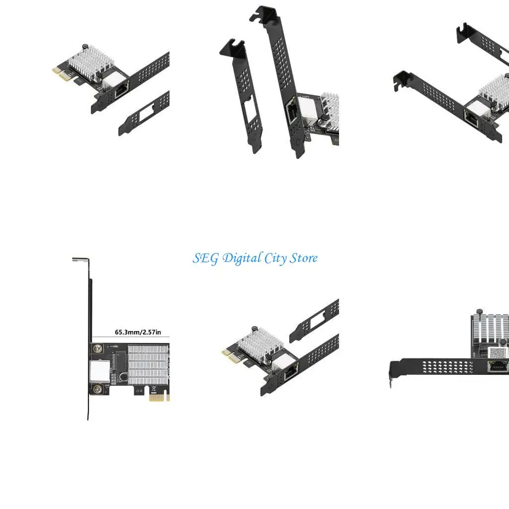

U75B PCIe Single Port Ethernet Server Adapter RJ45 Networking Card 10/100/1000M/2.5Gbps Ethernet Card with Low Profile