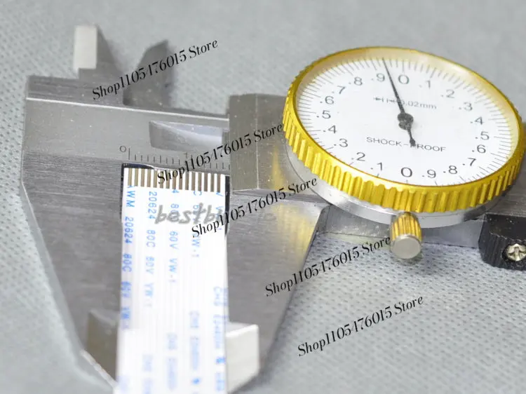 FFC flexible cable 15P * 1.0A spacing * 145 length on the same side interface OPT-6 laser head row, 15-pin wiring