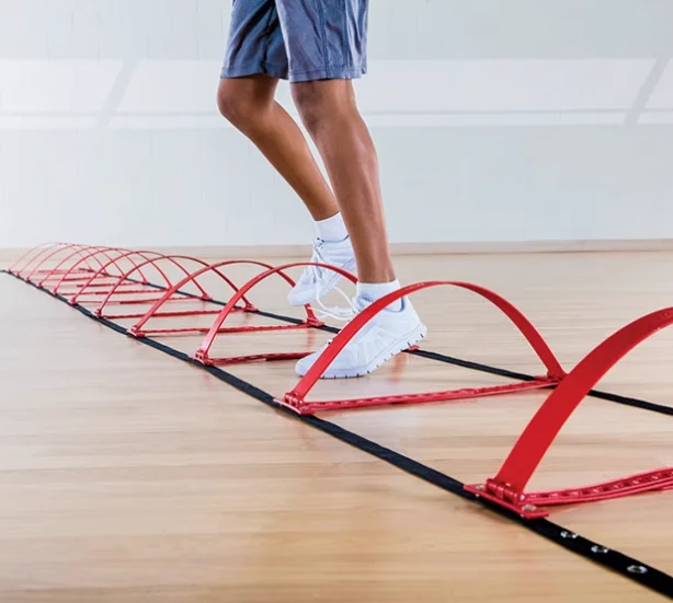 Multifunctional dual-purpose football speed training equipment agile ladder factory