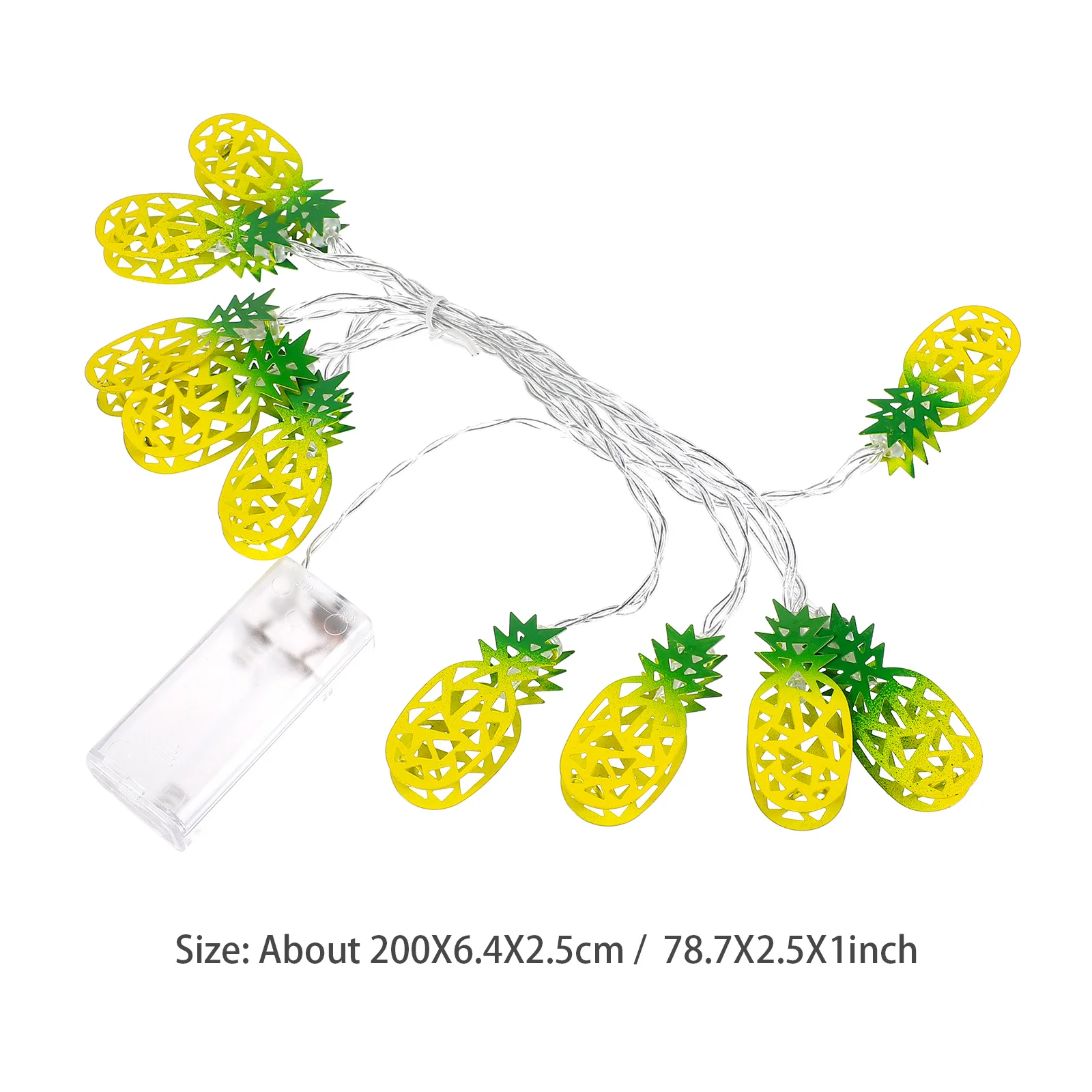 Lampki LED w kształcie ananasów, dekoracja na imprezę, do ogrodu, na zewnątrz, do sypialni, świąteczna dekoracja, girlanda świetlna z ananasami.