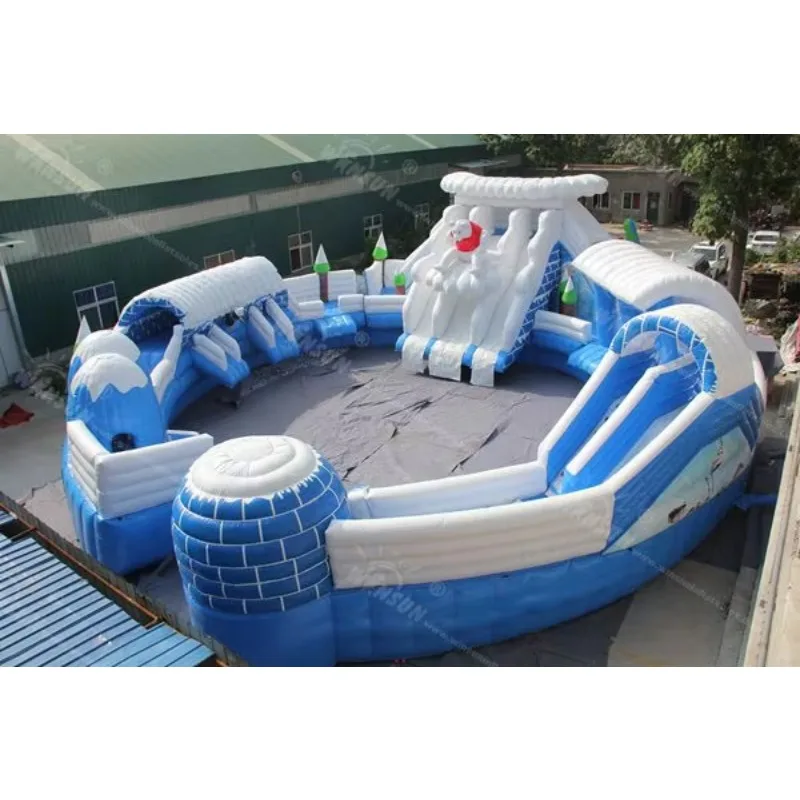 Giant Inflatable Water Park Water Park Items/water Park Slide for Sale