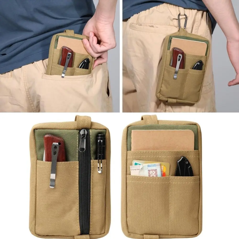 

Sundries Bag EDC Tool Bag Credit Card Wallet Wallet Coin Purse Mini EDC Pouch Multifunctional Zippered Tool Storage Bag