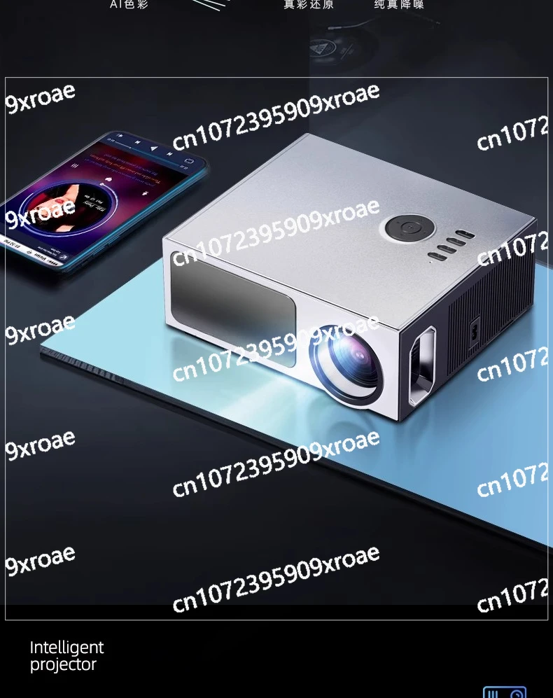 Projector Home 5G Ultra High Definition Mobile Phone Daytime Direct Projection Office Conference Projector