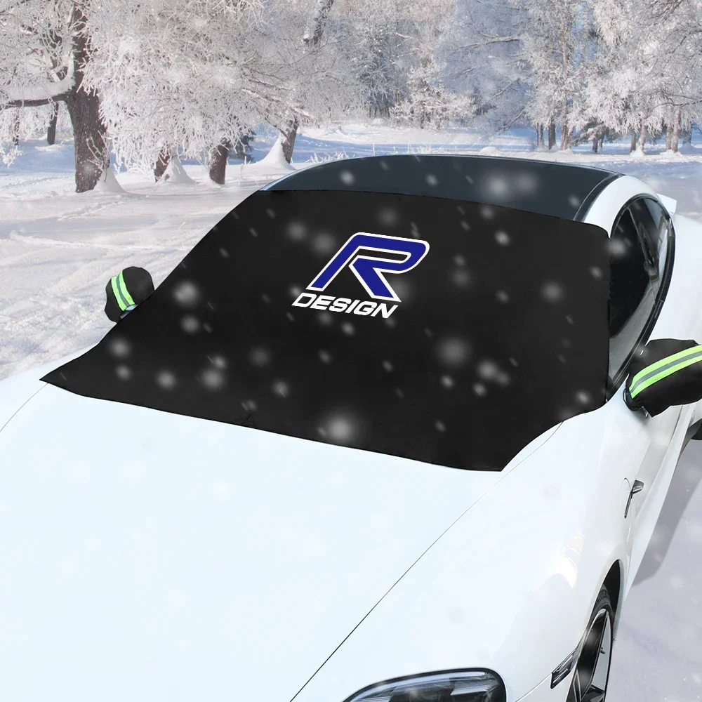 

Car Windshield Snow Cover For Volvo R Design RDesign XC90 XC60 S60 V40 XC40 V60 V50 S40 XC70 C30 C70 C40 S70 T4 Auto Accessories