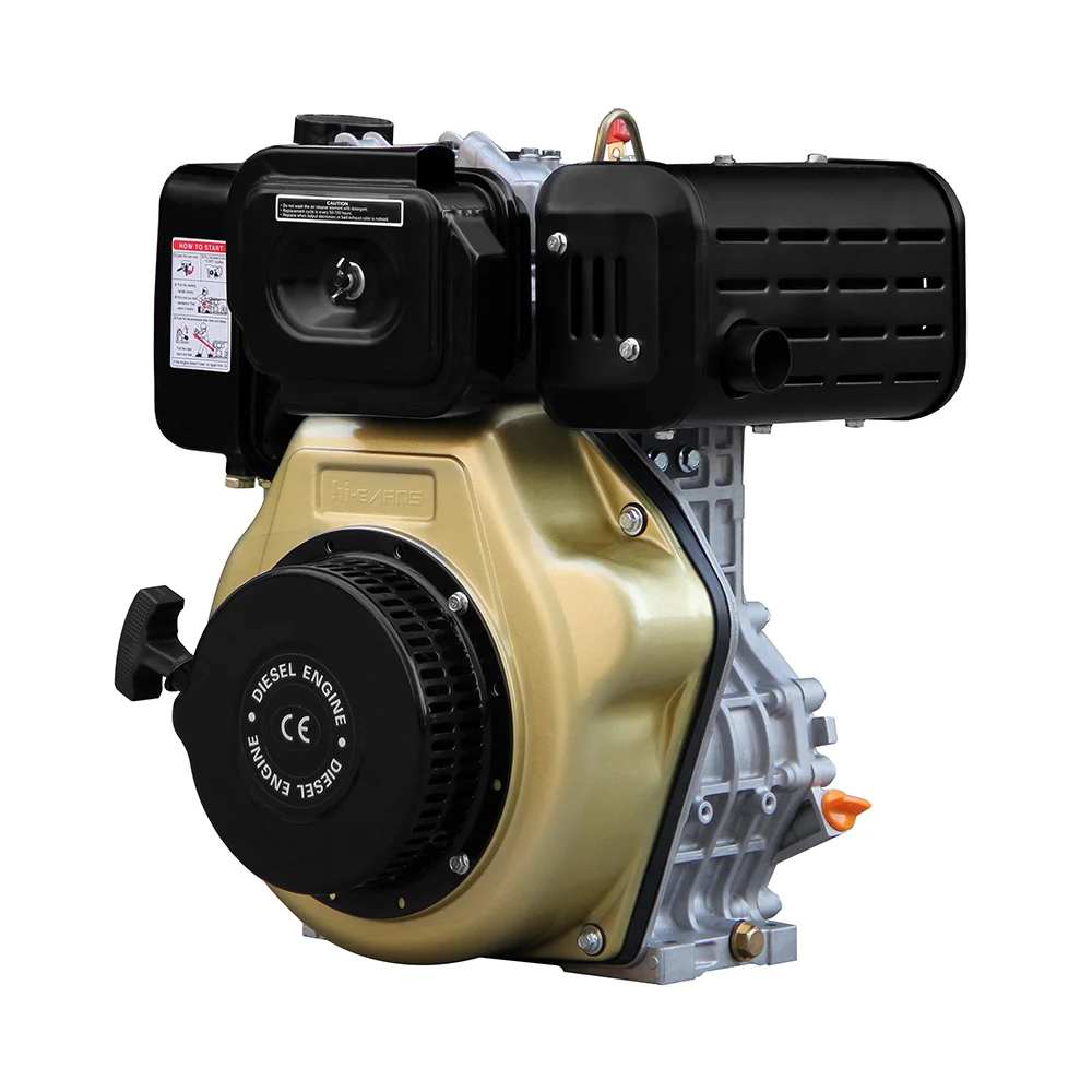 10HP 20HP 30HP Air Cooled Keyway Shaft Diesel Engine