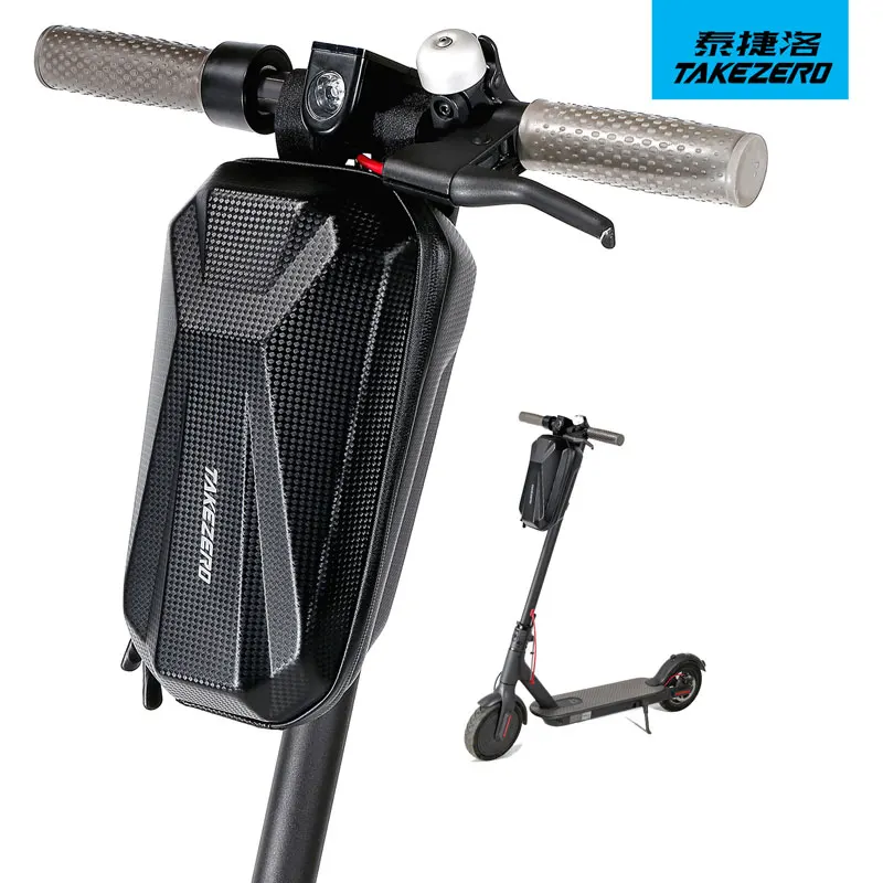 

TAKEZERO T08 Electric Scooter Hanging Bag & Folding Bike Front EVA Hard Shell Handlebar Bag | Universal Bicycle Accessories
