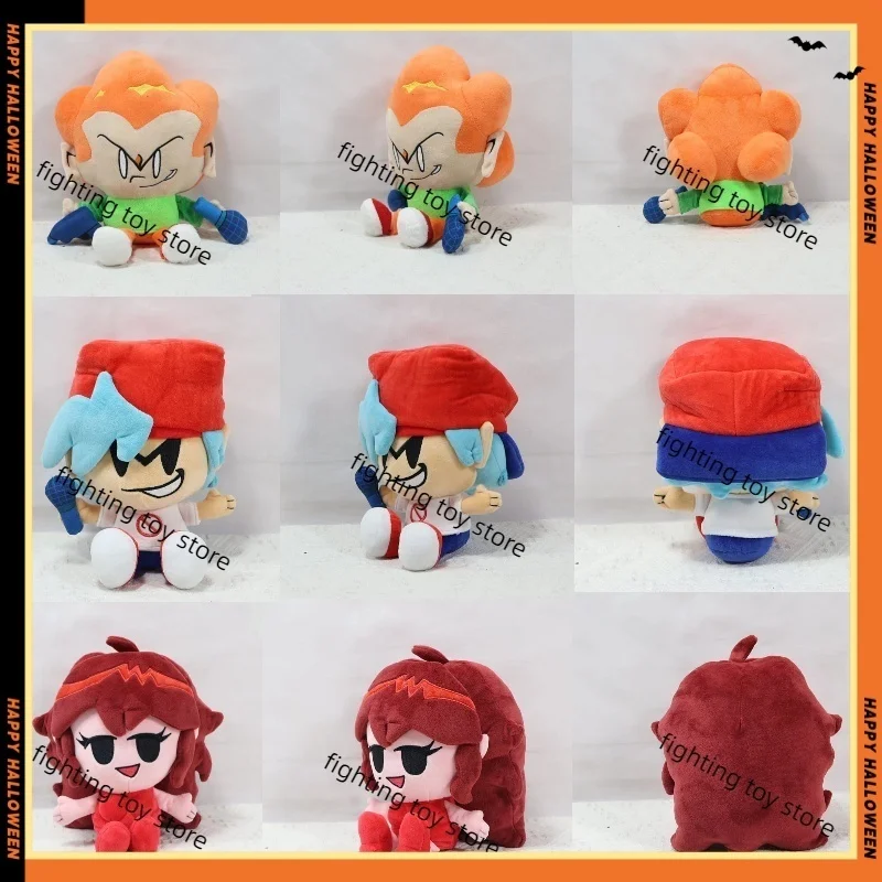 

Anime FNFs Nene Pico Darnell Plush Cute Fri Nights Funkins Plushies Cartoon Stuffed Dolls For Kid Birthday Christmas Toy Gifts