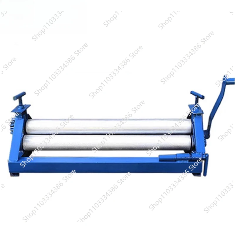 DIY Manual Plate Rolling Machine Soft Metal Tube Bending Machine Household Round Roller Tube Machine Bending Processing Tools