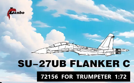 

Lanbo Model 3D Printed Cockpit 72156 1/72 SU-27UB FLANKER C FOR TRUMPETER