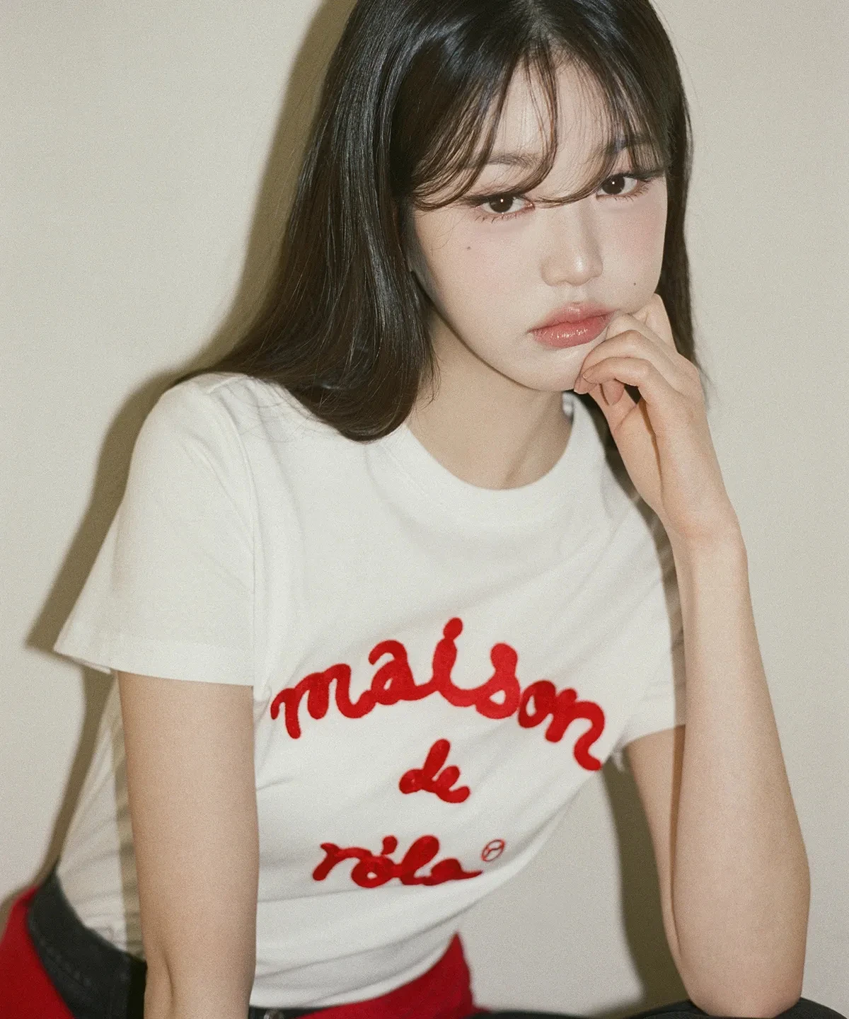 Casual round Neck Short Sleeve T-Shirt Women's Cotton 100% Embroidered Letter Stitching Creative Print Loose Fit Summer Top