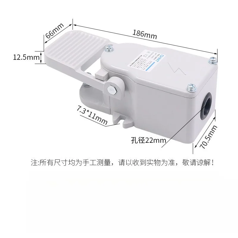 4.7k Potentiometer Pedal Switch Speed Governing Foot Switch Frequency Controller Governor Motor Pedals Switch