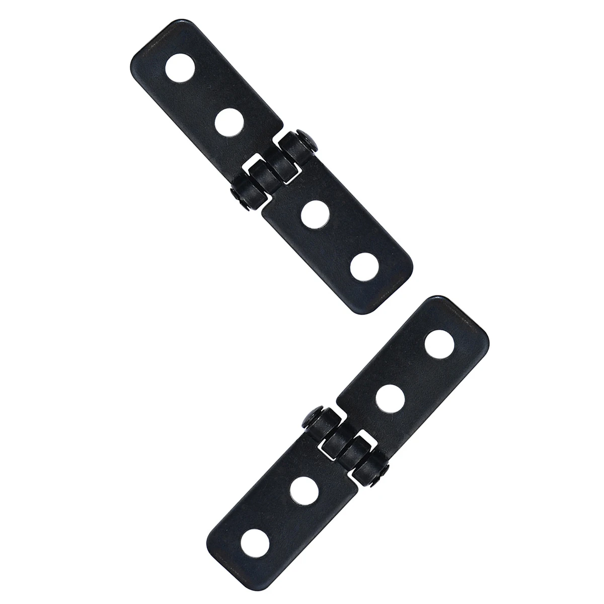 2Pcs 61x14mm Butt Hinges Black Accessories With 8 Screws Suitable For Doors Cabinet Toolbox Windows Jewelry Wooden Boxes Drawers