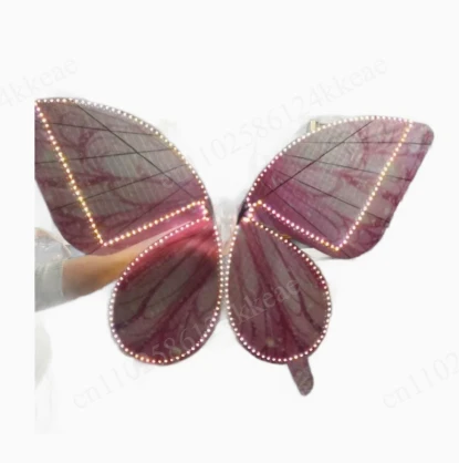 Flapping Butterfly Stage Prop Bionic Flying Insect Model for Performance & Education RC Light-Up