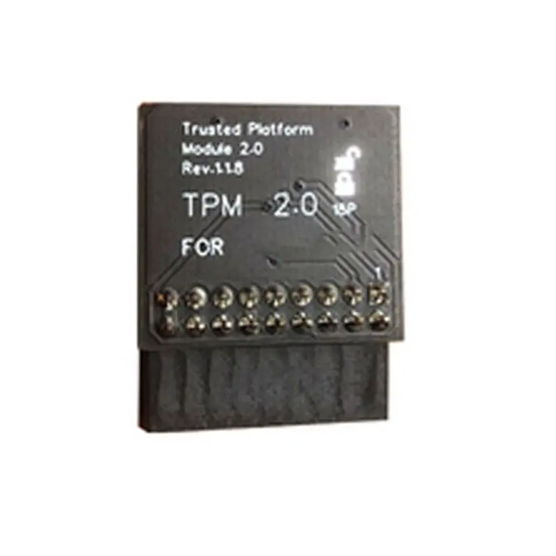 Exquisite-2X Tpm 2.0 Encryption Security Module Board Remote Control TPM2.0 LPC 18Pin Motherboards Card For ASROCK For Windows 1