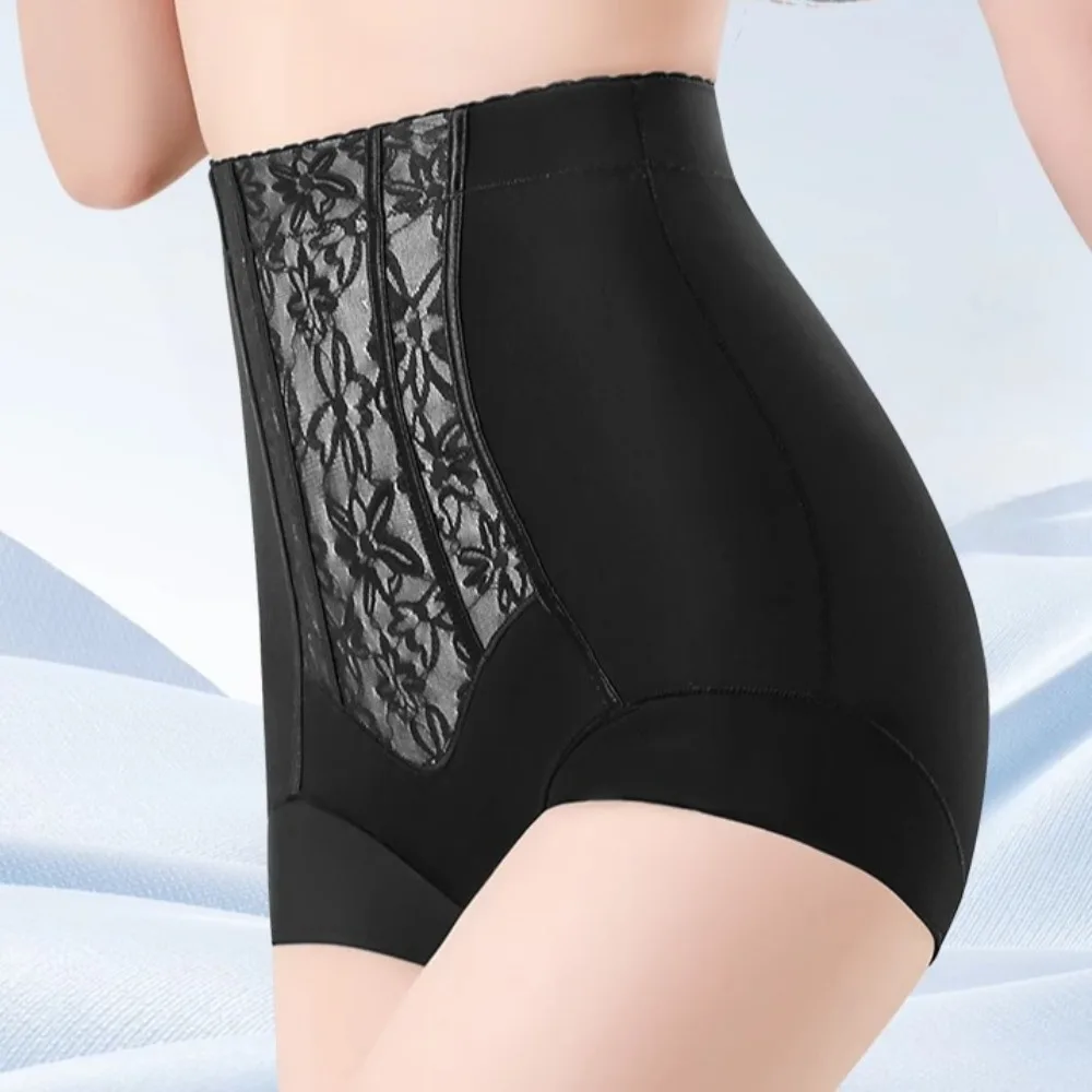 กางเกงในกระชับสัดส่วนหลังคลอดเอวสูง ไซส์ใหญ่ ลายดอกไม้ ช่วยยกกระชับสะโพก เก็บหน้าท้อง ไร้รอยต่อ สำหรับผู้หญิง