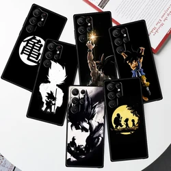 Art D-Dragon Ball Goku Cool For Samsung Galaxy S24 S23 S22 S21 S20 FE S10 S10E Plus Ultra Pro Lite 5G Black Phone Case