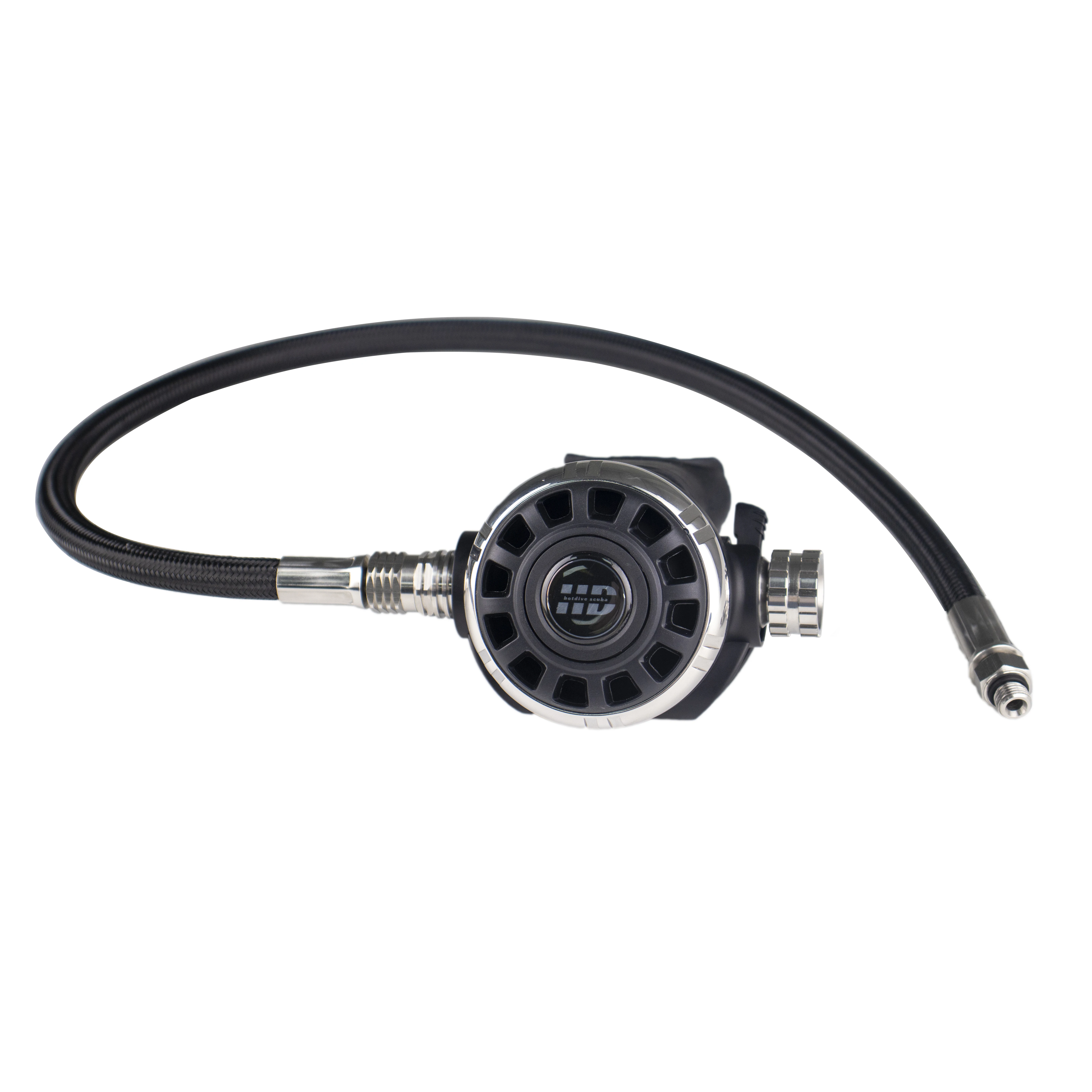 2026 HotDive معدات غطس صمام معدني متوازن قابل للتعديل T4 منظم المرحلة الثانية