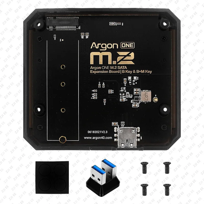 M.2 ssd expansion board for Raspberry pi 4b nvme sata dual protocol m2 hard disk adapter transfer
