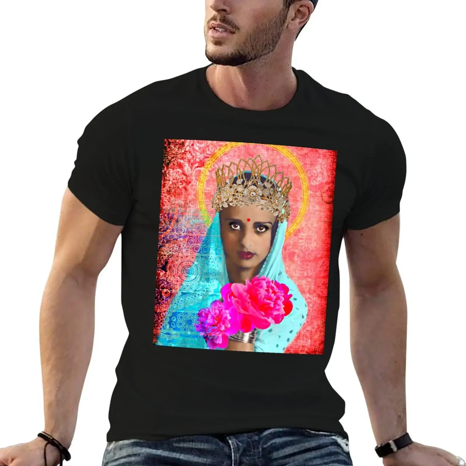 

Amrita Sher Gil Portrait T-Shirt customs design your own anime figures vintage shirts graphic tees t shirts for men graphic