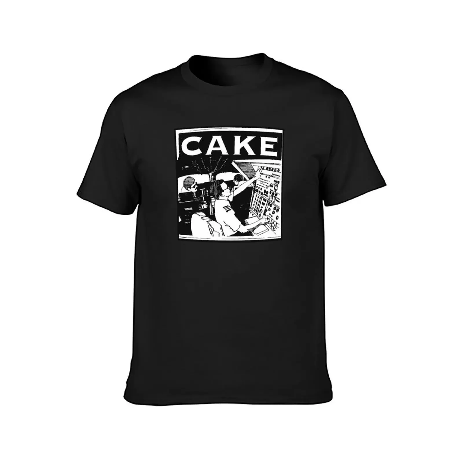 CAKE BAND Classic T-Shirt Short sleeve tee summer tops mens funny t shirts