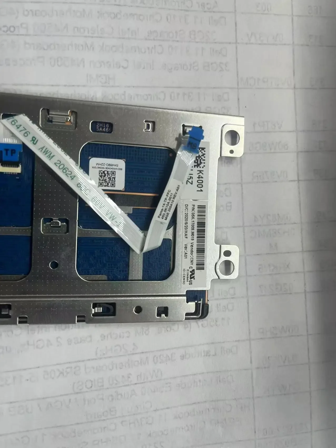 056.17009.M019 لينوفو Ideapad فليكس 5-14ARE05 5-14IIL05 5-14ITL05 5-14ALC05 لوحة اللمس ماوس الوسادة