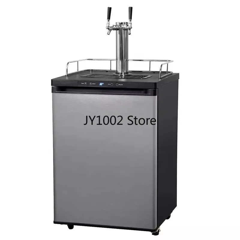 

Digital Display Double Taps Beer Dispenser Kegerator Beer Cooler Keg - China Manufacturer