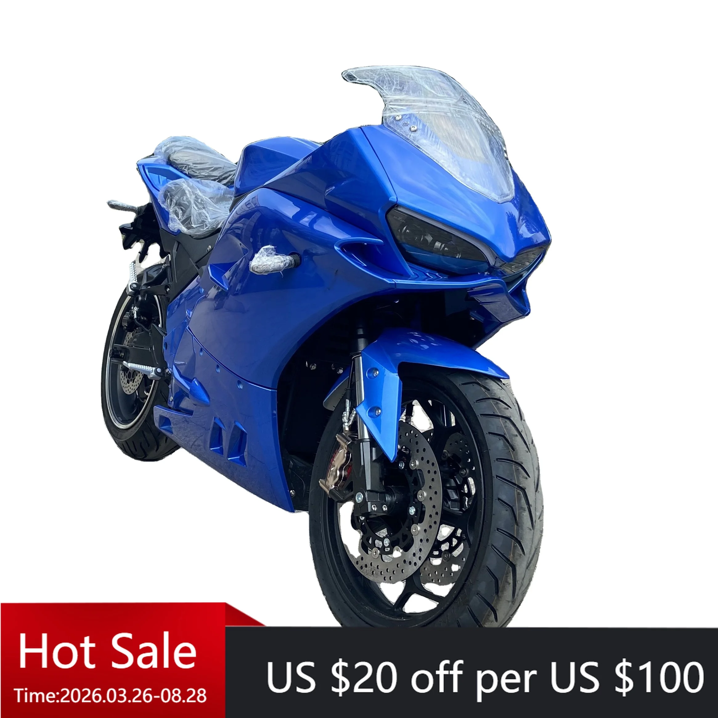 

Tc Tc2025 new 20000W brushless wheel motor electric racing motorcycle CH1760-DKD-20D Ducati 1199 84V lithium-ion battery 180 km/